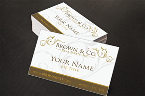 Business Card Design by Cyan Designs for Daniel Brown Realtor | Design: #4764307
