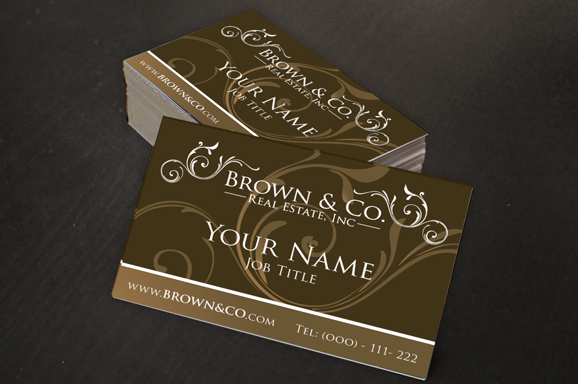Business Card Design by Cyan Designs for Daniel Brown Realtor | Design #4798330