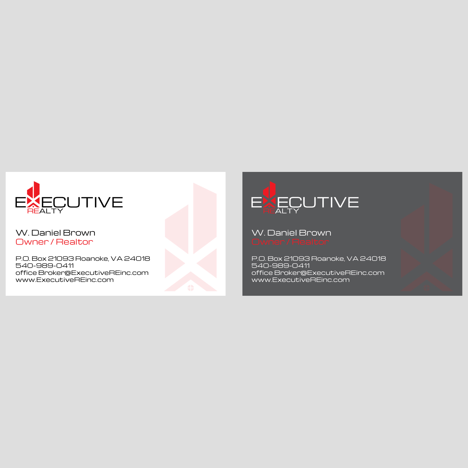 Business Card Design by Anthony for Daniel Brown Realtor | Design #7893621