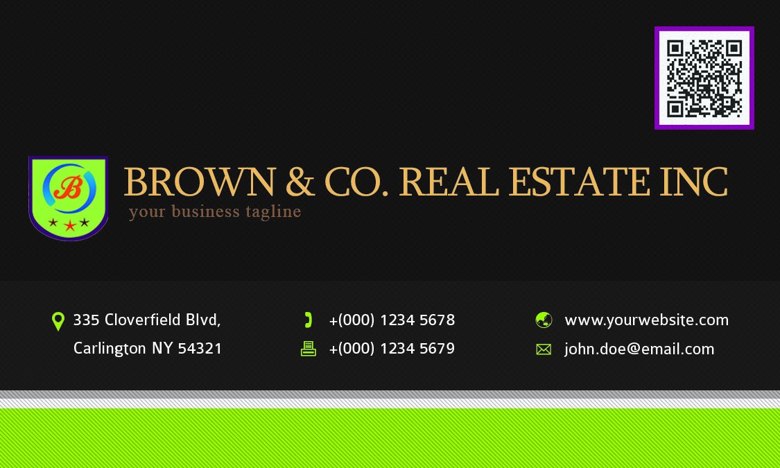 Business Card Design by Graphic master for Daniel Brown Realtor | Design #7894321