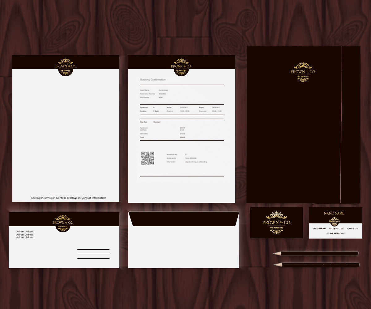 Stationery Design by Bielka design for Daniel Brown Realtor | Design #4768886