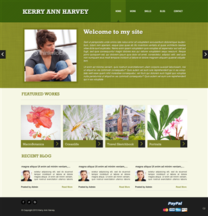 Wordpress Design by pb for this project | Design: #1350274