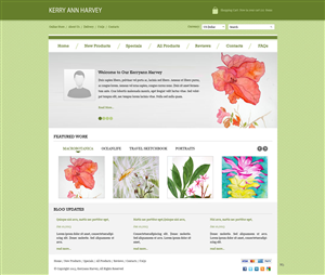 Wordpress Design by pb for this project | Design: #1350278