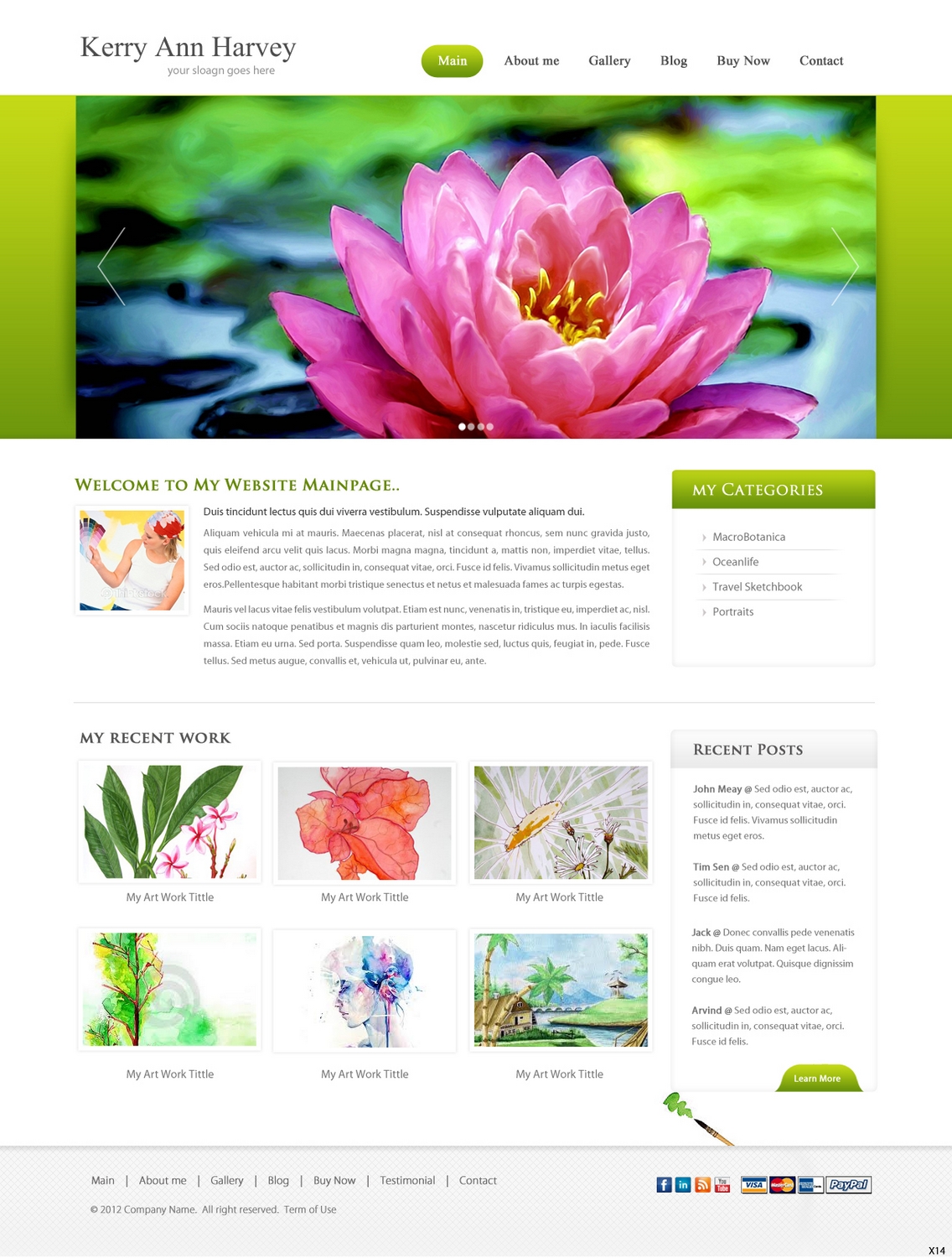 Wordpress Design by pb for this project | Design #1350282