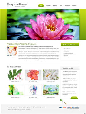 Wordpress Design by pb for this project | Design: #1350282