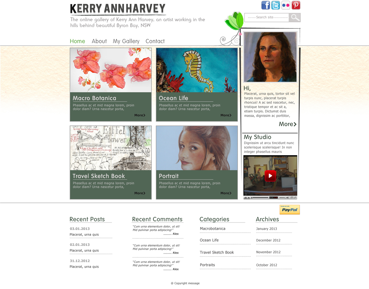 Wordpress Design by Da Miracle for this project | Design #1358735