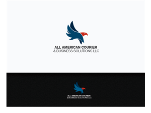 All American Courier & Business Solutions LLC | Logo Design by jaime.sp