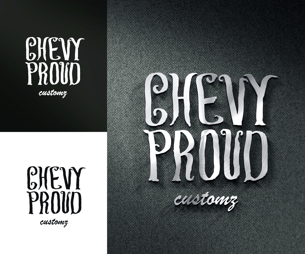 Logo-Design von falah2299 für CHEVY PROUD Customz | Design #4754112