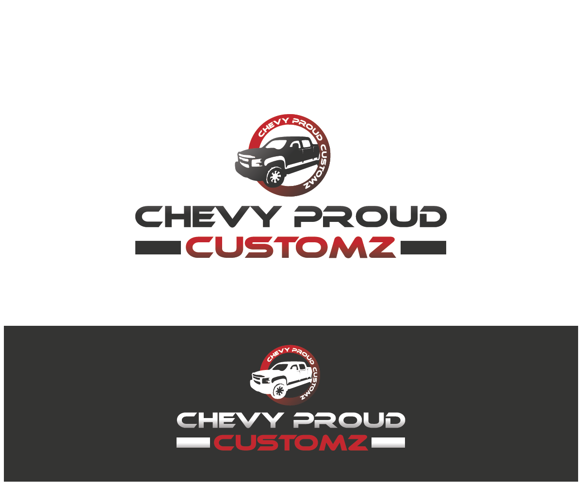Logo Design by CureL for CHEVY PROUD Customz | Design #4751849