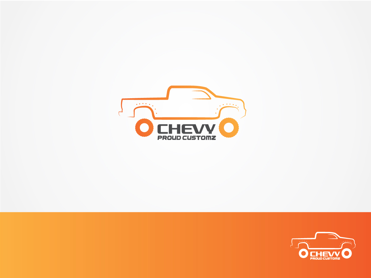 Diseño de Logo por Brain.Art para CHEVY PROUD Customz | Diseño #4747908