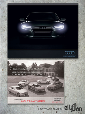 Postcard Design by elYJan