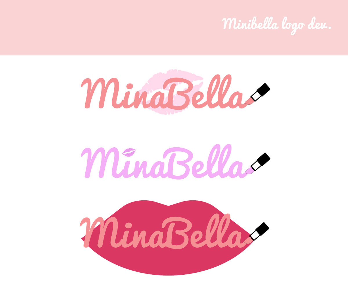 Logo Design by Quirky for Makeup by MinaBella | Design #4750875