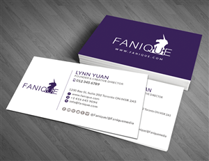 Diseño de Tarjeta de Presentación por  Artman para Fanique | Diseño: #4822187