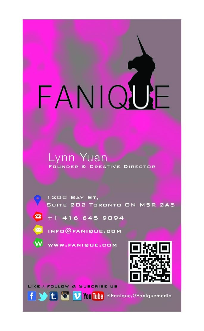 Diseño de Tarjeta de Presentación por Stream Graphics para Fanique | Diseño #4805576