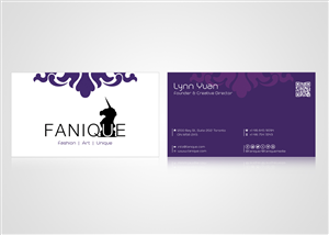 Diseño de Tarjeta de Presentación por Ovimatic para Fanique | Diseño: #4783462