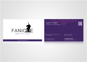 Diseño de Tarjeta de Presentación por Ovimatic para Fanique | Diseño: #4815328