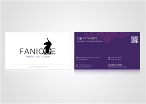 Diseño de Tarjeta de Presentación por Ovimatic para Fanique | Diseño: #4815334