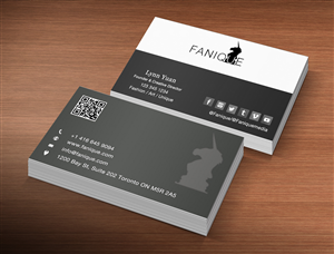 Diseño de Tarjeta de Presentación por Lanka Ama para Fanique | Diseño: #4749827