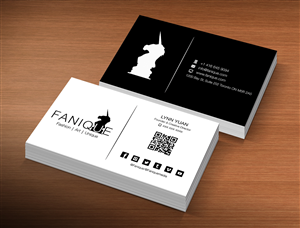 Diseño de Tarjeta de Presentación por Lanka Ama para Fanique | Diseño: #4784217