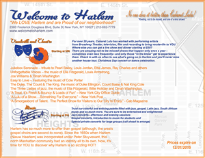 Infographic Design by wynchance for Welcome to Harlem | Design: #4754246
