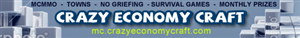 Diseño De Banner Publicitario por neboica para Crazy Economy Craft | Diseño: #1361941