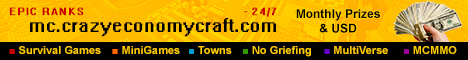 Diseño De Banner Publicitario por Razzvan para Crazy Economy Craft | Diseño #1419940