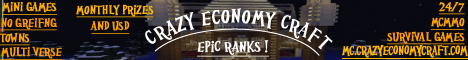 Design de Bannière  par NJ pour Crazy Economy Craft | Design #1361937