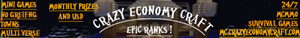 Diseño De Banner Publicitario por NJ para Crazy Economy Craft | Diseño: #1361937