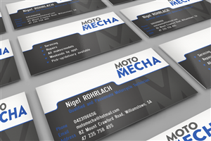 Business Card Design by HYPdesign for Moto Mecha | Design: #1356979