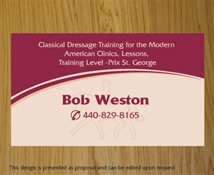 Business Card Design by rustee for this project | Design #4750760