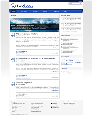 WordPress-Design von Rohit Gangully