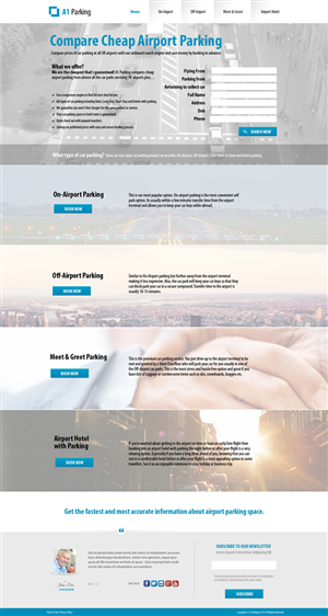 Landing Page Design by an3