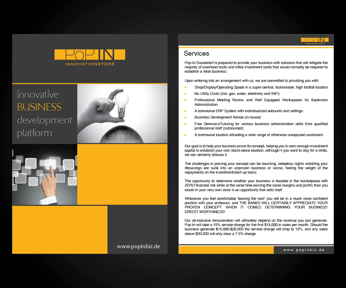 Brochure Design by joliau for this project | Design #4805695