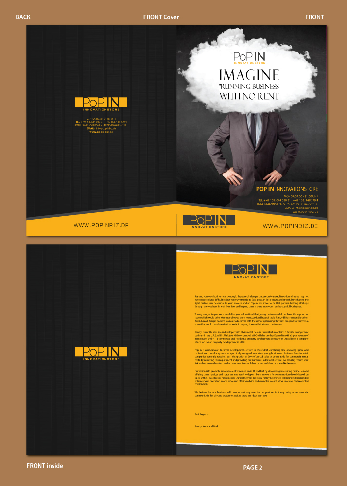 Brochure Design by meet007 for this project | Design #4763173