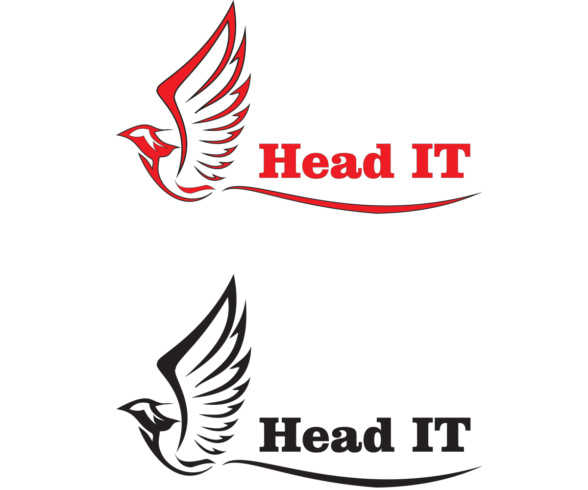 Logo Design by Monika Gajic for Head IT | Design #4784285