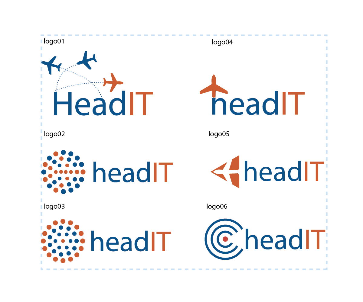 Logo Design by Anna Shenassa for Head IT | Design #4752758