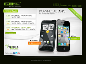 Landing Page Design by James