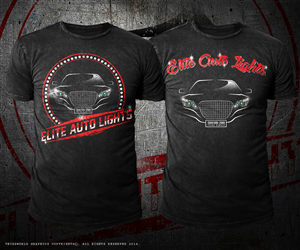 T-shirt Design by Aurelio III for Elite Auto Lights | Design: #4805498