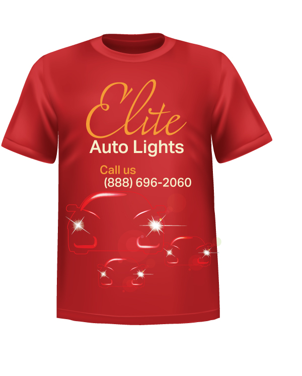 T-Shirt-Design von iyad mahmoud alsmadi für Elite Auto Lights | Design #4819135