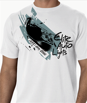 T-shirt Design by VOLENATH for Elite Auto Lights | Design: #4783974