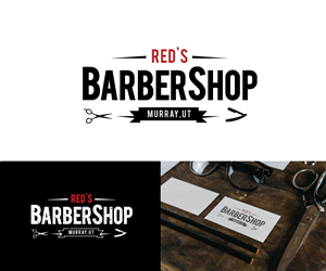 Red's Barber Shop | Logo Design by Luc1ano