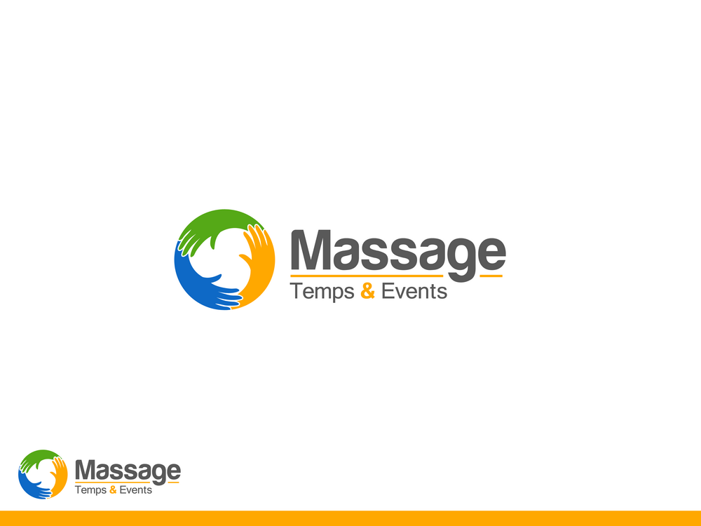Logo Design by DoveFendi for Massage Therapy Temps & Events | Design #1371502