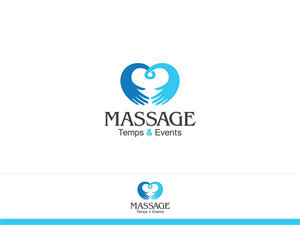 Logo Design by DoveFendi for Massage Therapy Temps & Events | Design: #1374750
