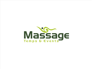 Logo Design by Actives for Massage Therapy Temps & Events | Design: #1374352