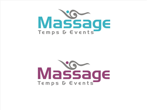 Logo Design by Actives for Massage Therapy Temps & Events | Design: #1374461