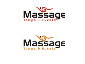 Logo Design by Actives for Massage Therapy Temps & Events | Design: #1374487
