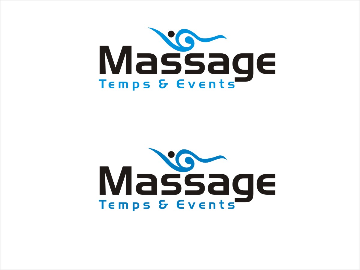 Logo Design by Actives for Massage Therapy Temps & Events | Design #1374510