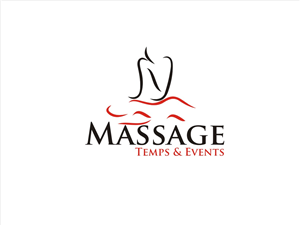 Logo Design by Actives for Massage Therapy Temps & Events | Design: #1376050