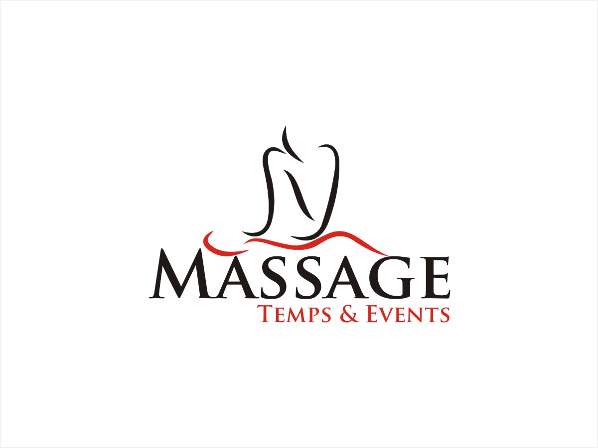 Logo Design by Actives for Massage Therapy Temps & Events | Design #1376052