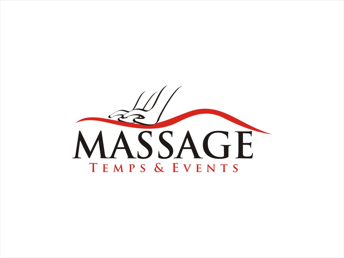 Logo-Design von Actives für Massage Therapy Temps & Events | Design #1377194